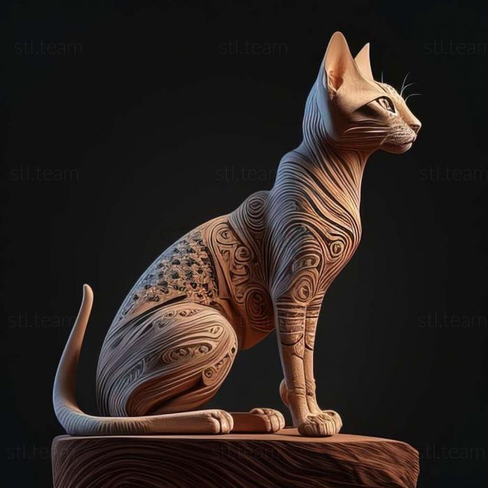 Кошка египетская мау